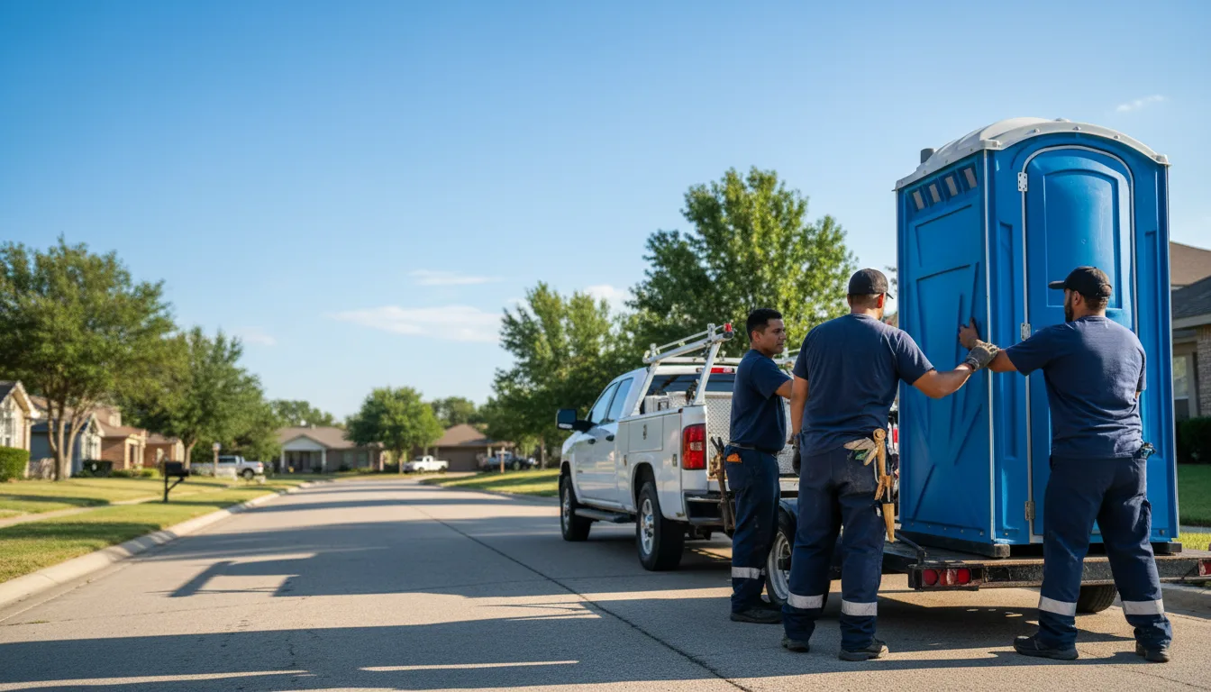 Portable Toilet Rental in Verona, OH near me